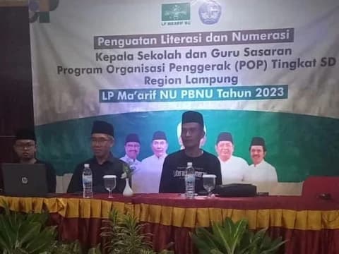 LP Ma'arif PBNU: Mumpuni Literasi dan Numerasi, Kuasai Sains Teknologi dan Bangun Toleransi
