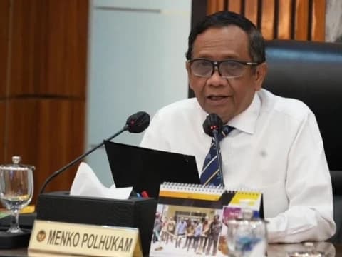 4 Tanggapan Mahfud MD soal Penetapan Tersangka Kabasarnas oleh KPK