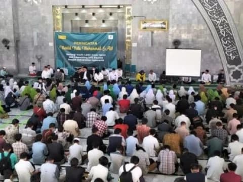 Maulid Nabi, LAZISNU PBNU Santuni 1.000 Anak Yatim di Masjid UI Depok