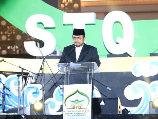 Dari Sofifi, Menag Yaqut Harap Spirit Islam Damai Lebih Membumi