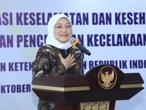 Menaker Ida Tekankan Pentingnya K3 Elevator untuk Cegah Kecelakaan Kerja