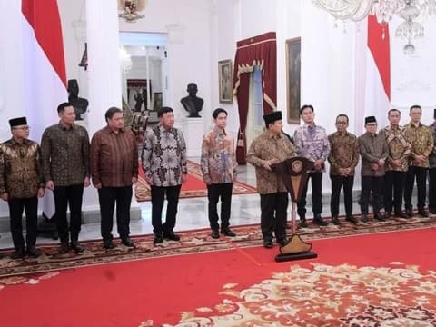 Prabowo Lantik Menteri dan Wamen Hari Ini, Tengok yang Tertua dan Termuda
