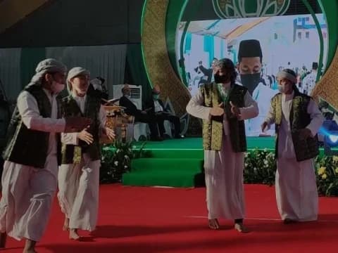 Musik Gambus Mozaik Melayu Meriahkan Puncak Harlah Ke-99 NU di Palembang
