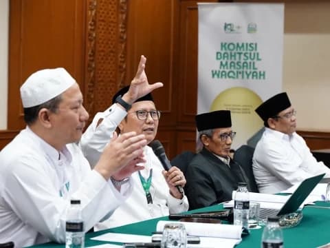 Munas NU 2025 Putuskan Hukum Jual Beli Properti di Atas Tanah Wakaf