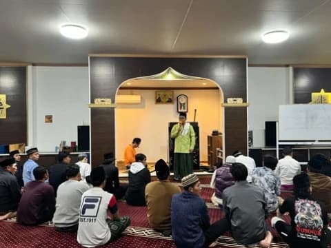 Diaspora Muslim Ibaraki Jepang Ramaikan Kultum Ramadhan