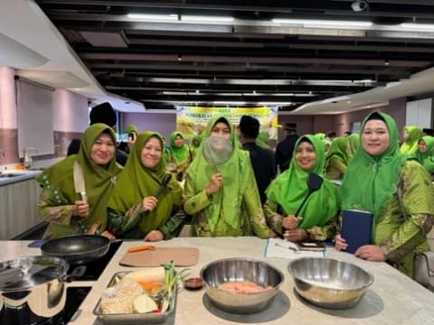 Muslimat NU Taiwan Bekali Purna PMI Perempuan Keterampilan Wirausaha Kuliner