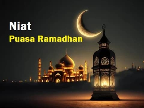 6 Lafal Niat Puasa Ramadhan dan Waktu Membacanya