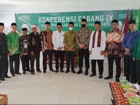 Buya Sudirman dan Buya Nur Akmal Pimpin NU Lima Puluh Kota