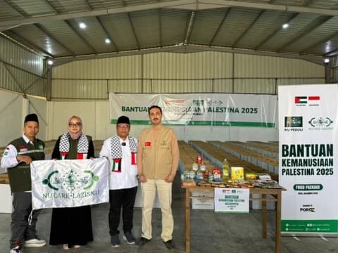 LAZISNU Salurkan Bantuan Musim Dingin ke Gaza lewat Mitra Resmi di Mesir