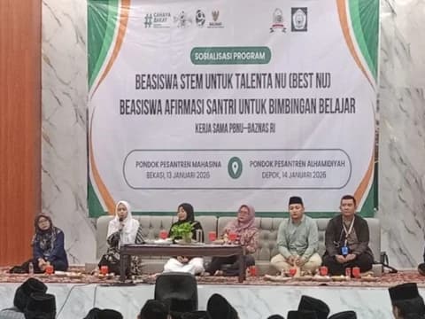NU Scholarship Sosialisasikan Bimbel BEST NU di Pesantren, Dorong Santri Berkiprah di Bidang STEM