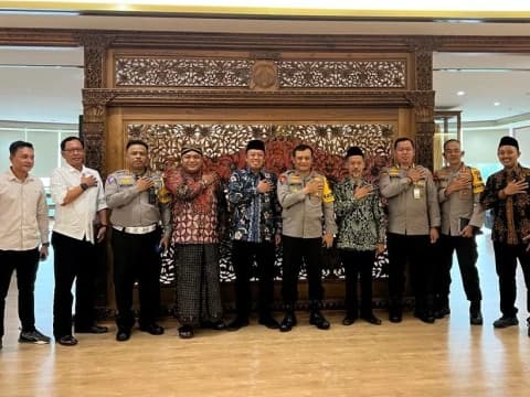 Bertemu Waketum PBNU, Kapolda Jateng Dukung Keamanan Porseni NU 2023 di Solo