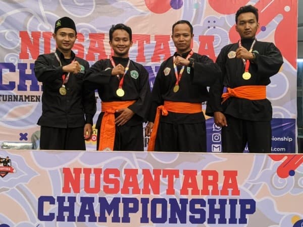 Pagar Nusa Jakpus Raih 18 Medali di Kejuaraan Nusantara Championship