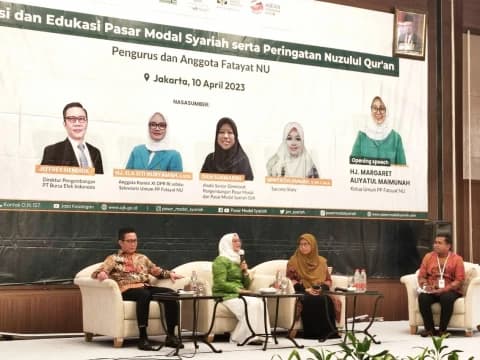 PP Fatayat Gelar Edukasi Pasar Modal Syariah, Cek Cara Investasi yang Aman