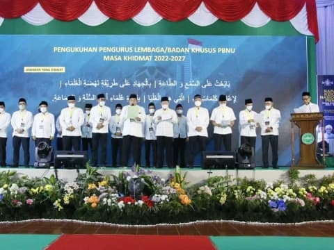 PBNU Lantik Pengurus Lembaga dan Badan Khusus Periode 2022-2027