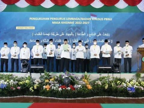 Susunan Lengkap Pengurus LPBHNU 2022-2027