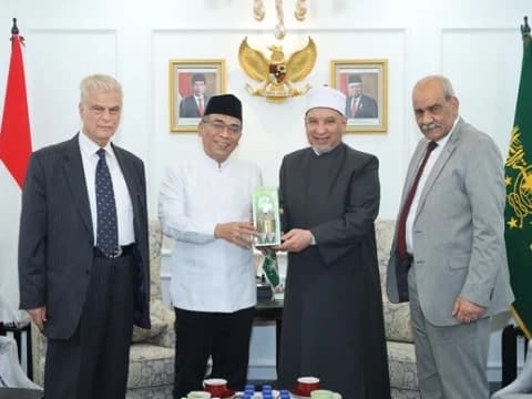 PBNU Terima Kunjungan Delegasi Al-Azhar Mesir