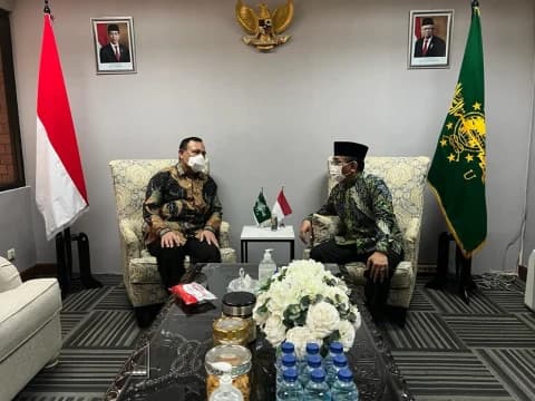 Ketum PBNU Terima Kunjungan Ketua KPK