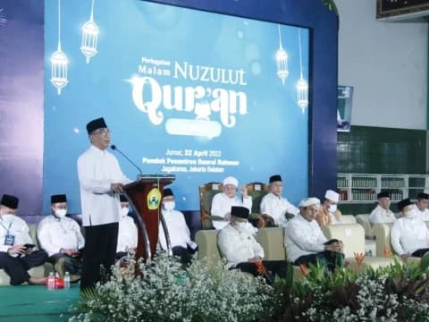 PBNU Peringati Nuzulul Qur’an di Pesantren Daarul Rahman Jakarta