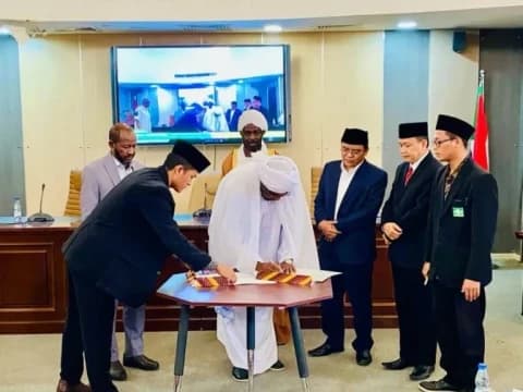 PCINU Sudan dan Majma Fiqih Islami Sepakati Dakwah Islam Moderat