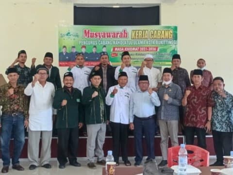 Usai Dilantik, PCNU Bukittinggi Gelar Muskercab Rumuskan Program Kerja