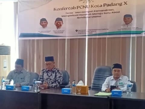 Konfercab Ke-10, Jamaril Tuanku Mudo-Hendri Yazid Nakhodai PCNU Padang