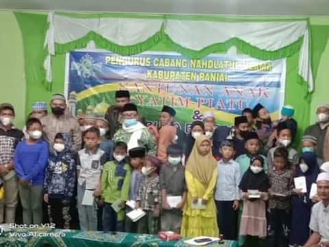 PCNU Paniai Gelar Santunan Peduli Anak Yatim di Bulan Ramadhan