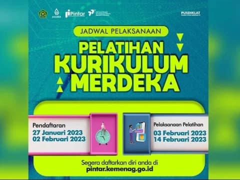 Kemenag Buka Pelatihan Guru Agama, Gratis dan Dapat Sertifikat