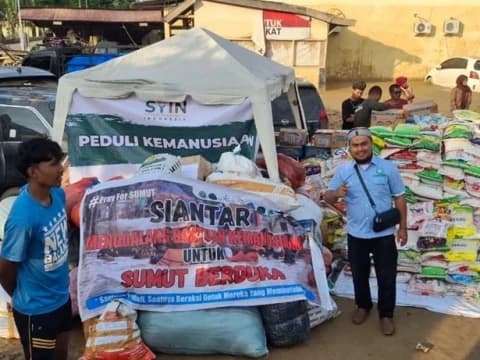 LAZISNU Pematang Siantar Bantu Wilayah yang Terdampak Parah Banjir Sumatra
