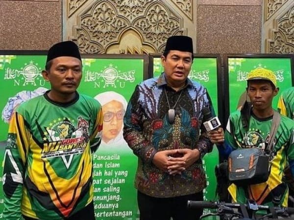 Tiba di PBNU, Tim Gowes Nusantara Siap Sambut Muktamar dengan Bahagia