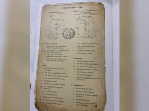 Beredar Dokumen Kontroversial Kepengurusan Pertama PBNU, Begini Fakta Sejarahnya