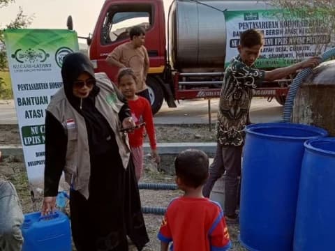 516,5 Ribu Liter Air Bersih Telah Disalurkan LAZISNU Cilacap untuk Warga Terdampak Kekeringan