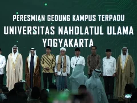 Cerita Jokowi Lobi Sri Sultan Hamengkubuwono X dan Presiden UEA untuk UNU Yogyakarta