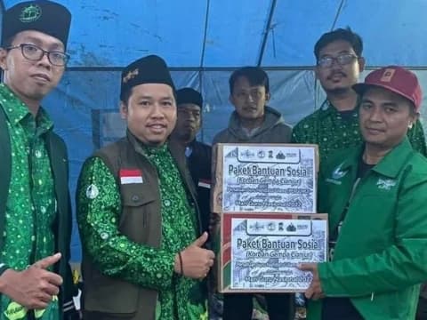 Pergunu Turut Bantu Warga Terdampak Gempa Bumi Cianjur