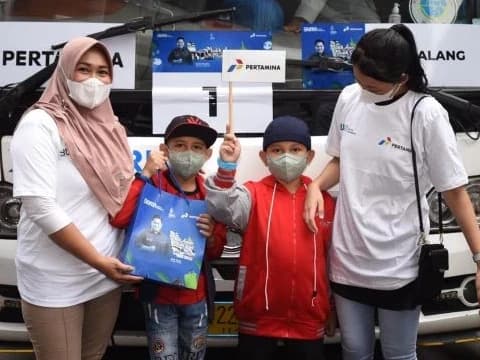 Dukungan Pertamina untuk Mudik Aman Mudik Sehat Bersama BUMN 2022