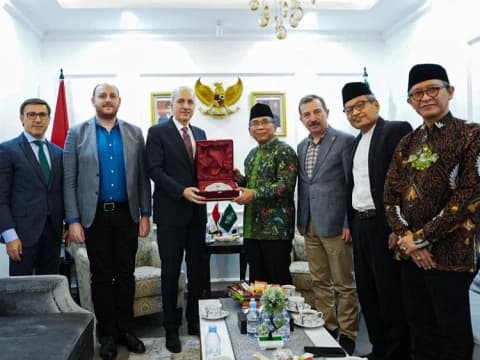 Ketua MPR dan Dubes Turki Temui Gus Yahya, Sambut Baik R20 ISORA