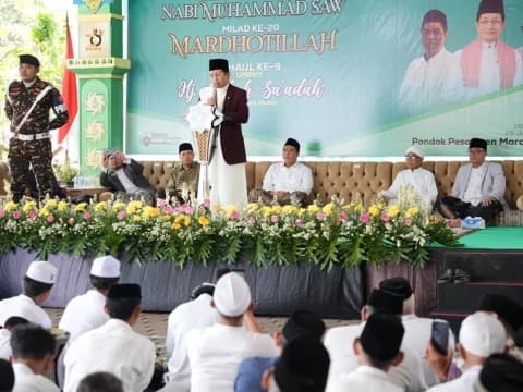 Menag di Pesantren Mardhotillah Jakarta: Pesantren Banyak Berkontribusi bagi Pembangunan Bangsa
