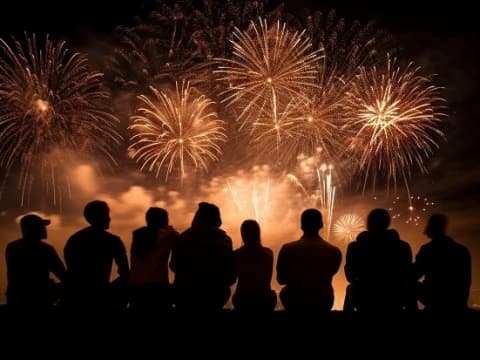 Hukum Merayakan Malam Tahun Baru dengan Pesta Kembang Api