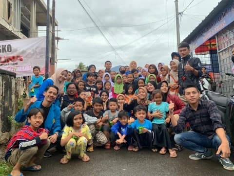 Beri Layanan Psikososial dan Trauma Healing, PMII Tama Jagakarsa Tangani 200 Lebih Korban Gempa Cianjur
