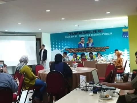 Hasil Survei Pemantau Pemilu, PB PMII Ungkap Banyak yang Belum Tahu KPU, Bawaslu dan DKPP 