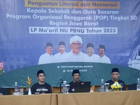 LP Ma'arif PBNU Berharap POP Jabar dan Lampung Pertajam Kapasitas Pendidik