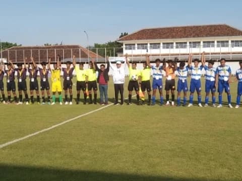 Laga Pembuka Sepak Bola Porseni NU Kategori Pelajar Pertemukan Jatim 1 vs DIY 1