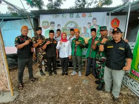 Posko Mudik Ansor Demak, Layani Servis Motor hingga Sediakan Takjil dan Sahur