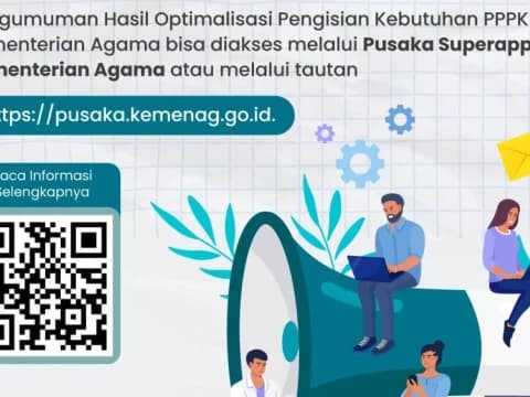 Selamat! 10.300 Pegawai Hasil Optimalisasi Kebutuhan PPPK Kemenag Diumumkan