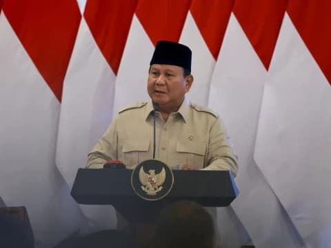 Prabowo Akan Sampaikan Dua Pidato Kenegaraan Jelang HUT Ke-80 RI