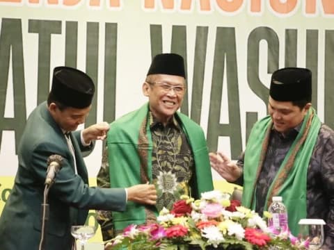 Hadiri Rakernas Al-Washliyah, Ketua PBNU: Ormas Islam Harus Kompak