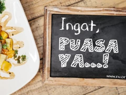Lupa Niat Puasa, Begini Solusinya
