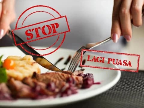 Hukum Telan Ludah Bercampur Darah Saat Puasa