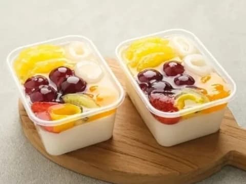 Dapat Lancarkan Pencernaan, Ini Resep Mudah Buat Puding Santan Es Buah