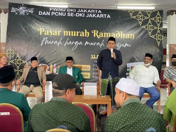 Gelar Pasar Murah, PWNU DKI Jakarta Ingatkan Pemerintah soal Kenaikan Harga Sembako