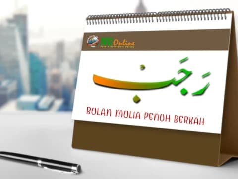 18 Nama Bulan Rajab Lengkap dengan Artinya